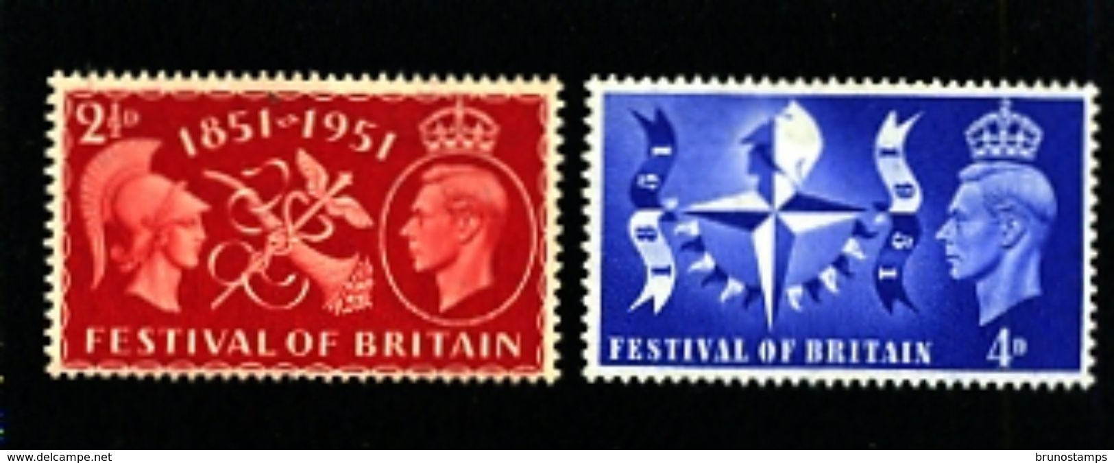 GREAT BRITAIN - 1951  FESTIVAL  SET   MINT NH - Nuovi