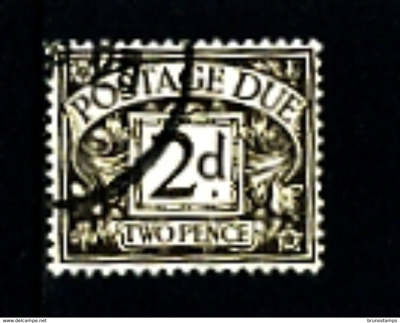 GREAT BRITAIN - 1924  POSTAGE DUES  2d WMK  BLOCK CYPHER  FINE USED  SG D13 - Impuestos