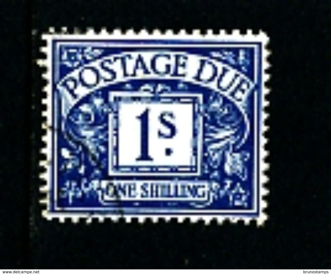 GREAT BRITAIN - 1924  POSTAGE DUES  1s WMK  BLOCK CYPHER  FINE USED  SG D17 - Portomarken