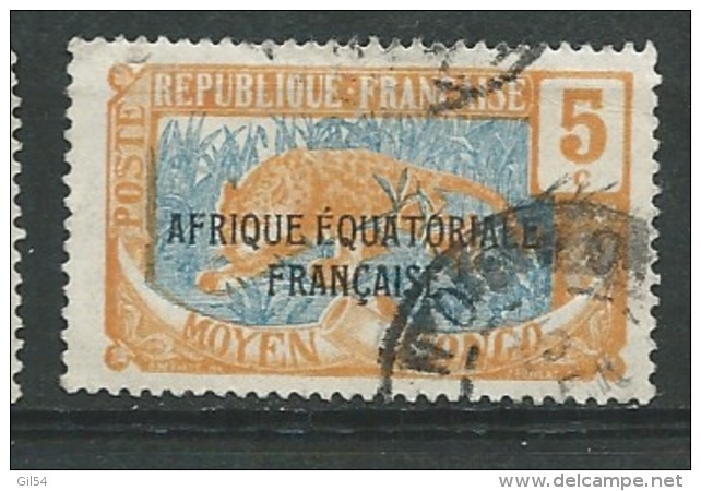 Congo Français  - Yvert N° 75 Oblitéré - Ava 19119 - Usati