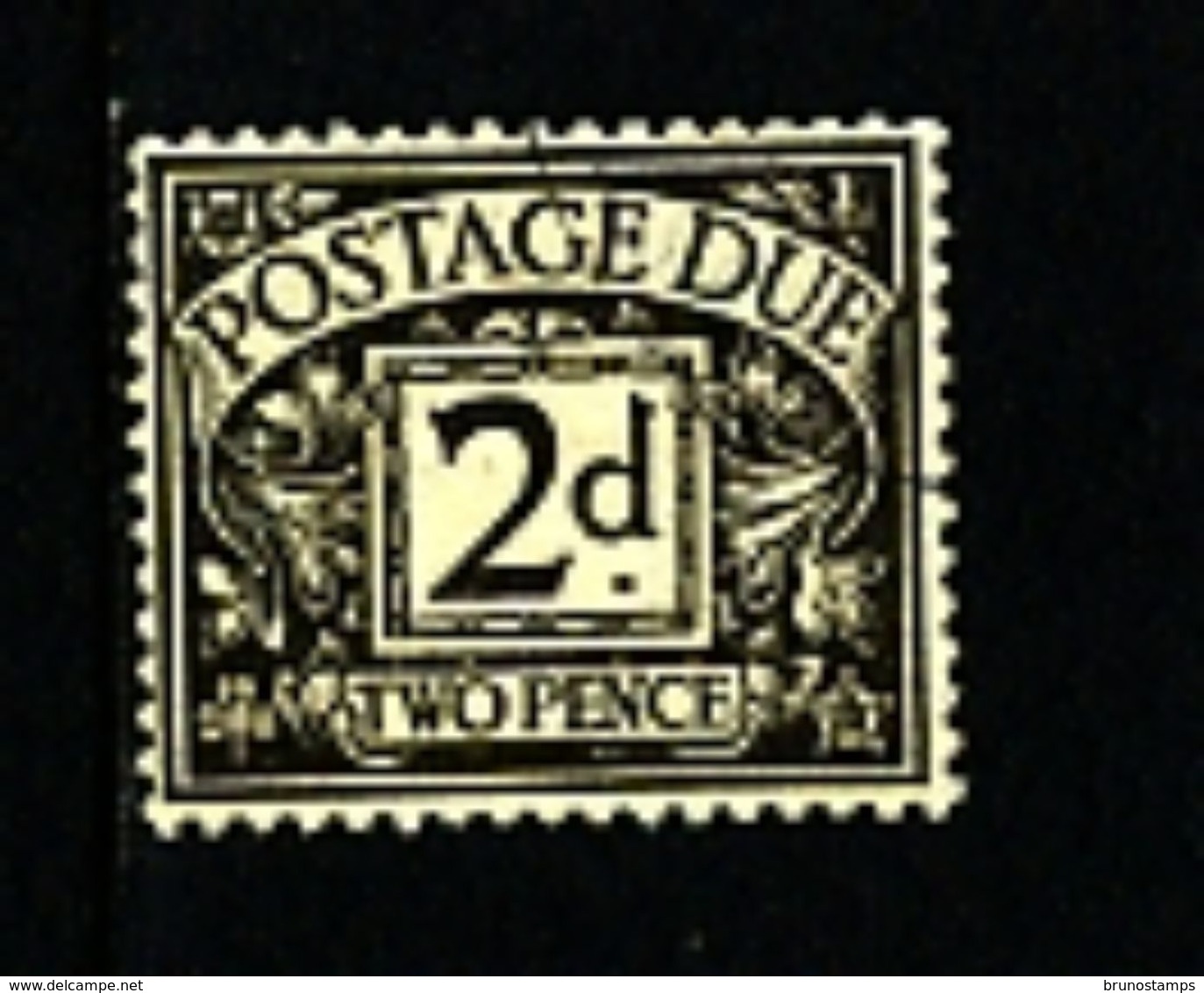 GREAT BRITAIN - 1936 POSTAGE DUES 2d  WMK EDWARD FINE USED  SG D21 - Tasse