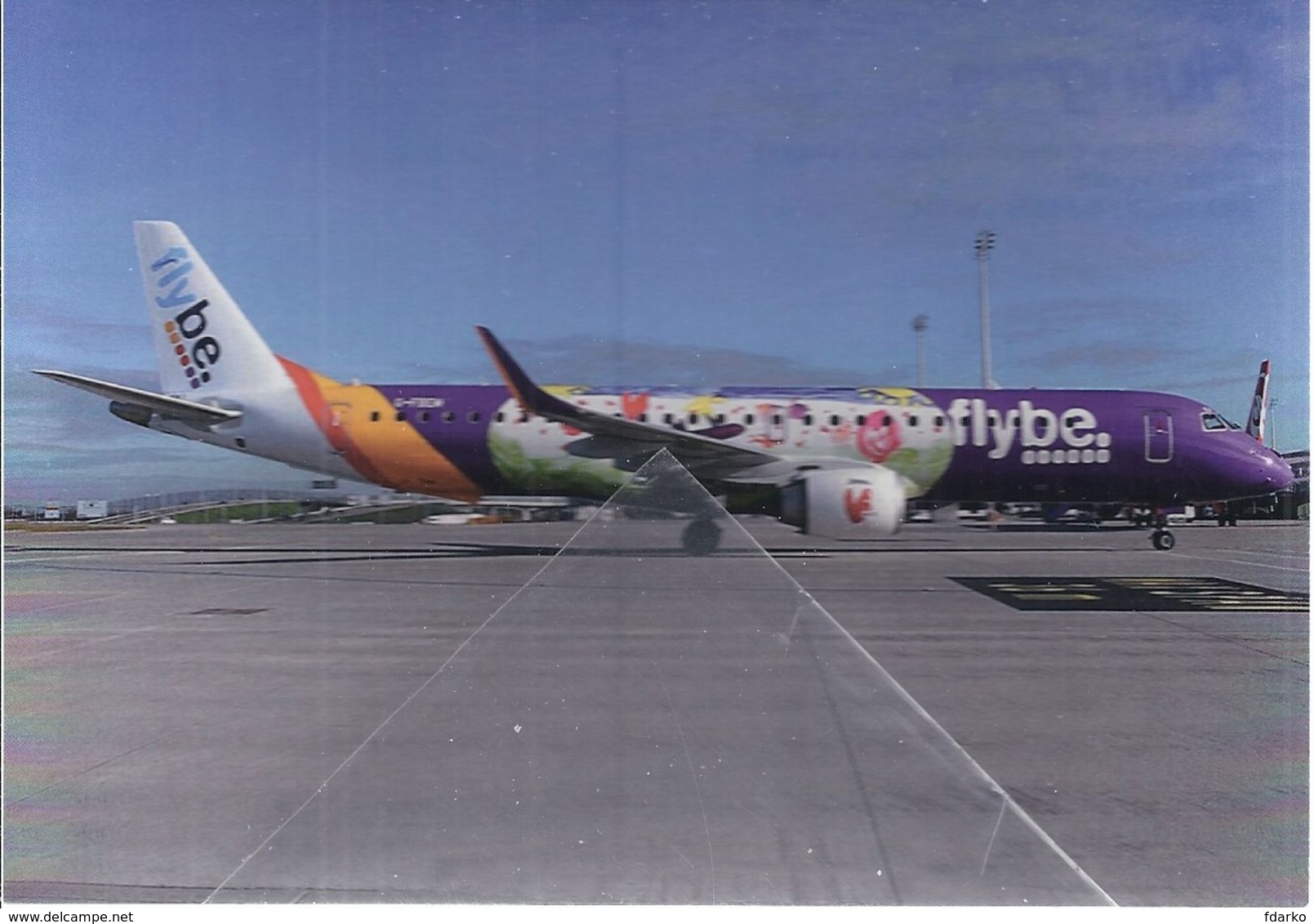 Flybe Airlines Embraer ERJ 195 G-FBEM At MUC - 1946-....: Era Moderna