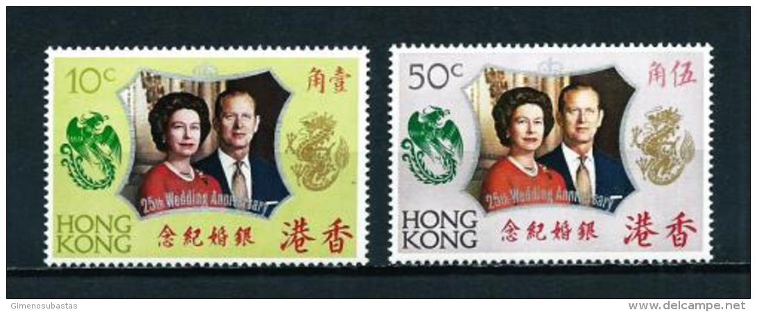 Hong Kong (Británico)  N&ordm; Yvert  262/3  En Nuevo - Nuevos