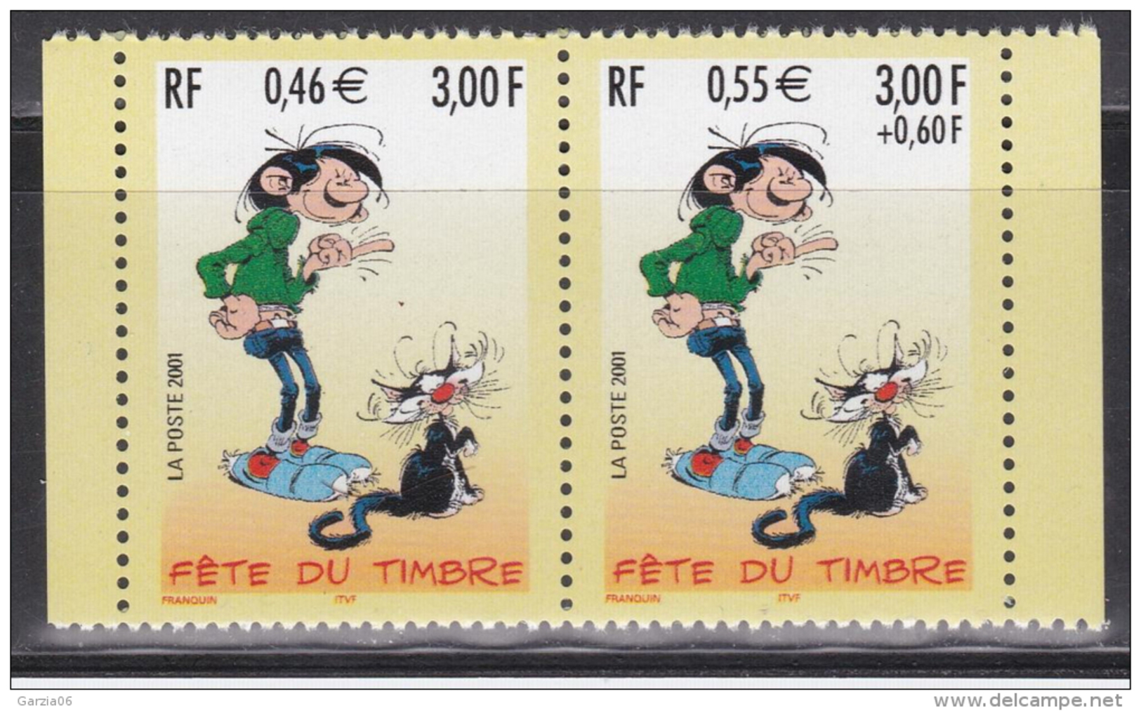 France - 2001  - Journée Du Timbre - Issu De Carnets - N° P3371A  -  Neufs ** - MNH - Ongebruikt