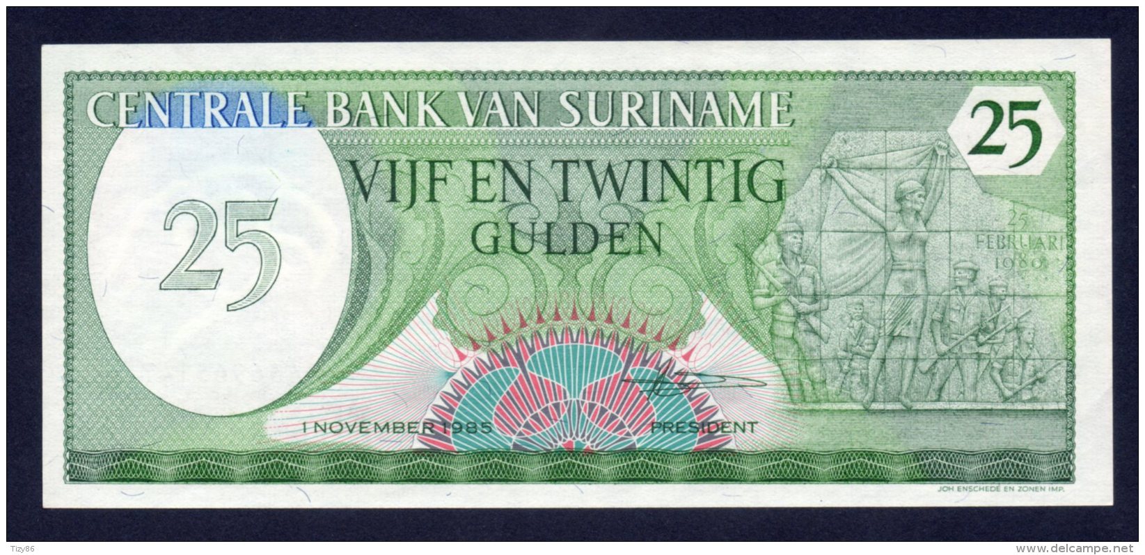 Banconota Suriname 25 Gulden - Suriname