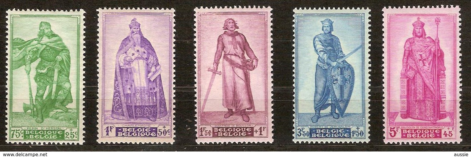 Belgie Belgique 1946 OCBn° 737-41 *** MNH Cote 16 Euro - Neufs