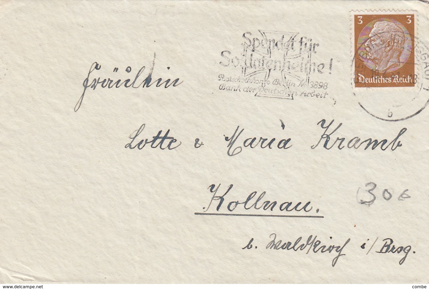 LETTRE. 16 9 43. FURTH POUR BEZIERS FRANCE. EXPRES. CENSURE0 4 41. FREIBURG POUR KOLNAU - Briefe U. Dokumente