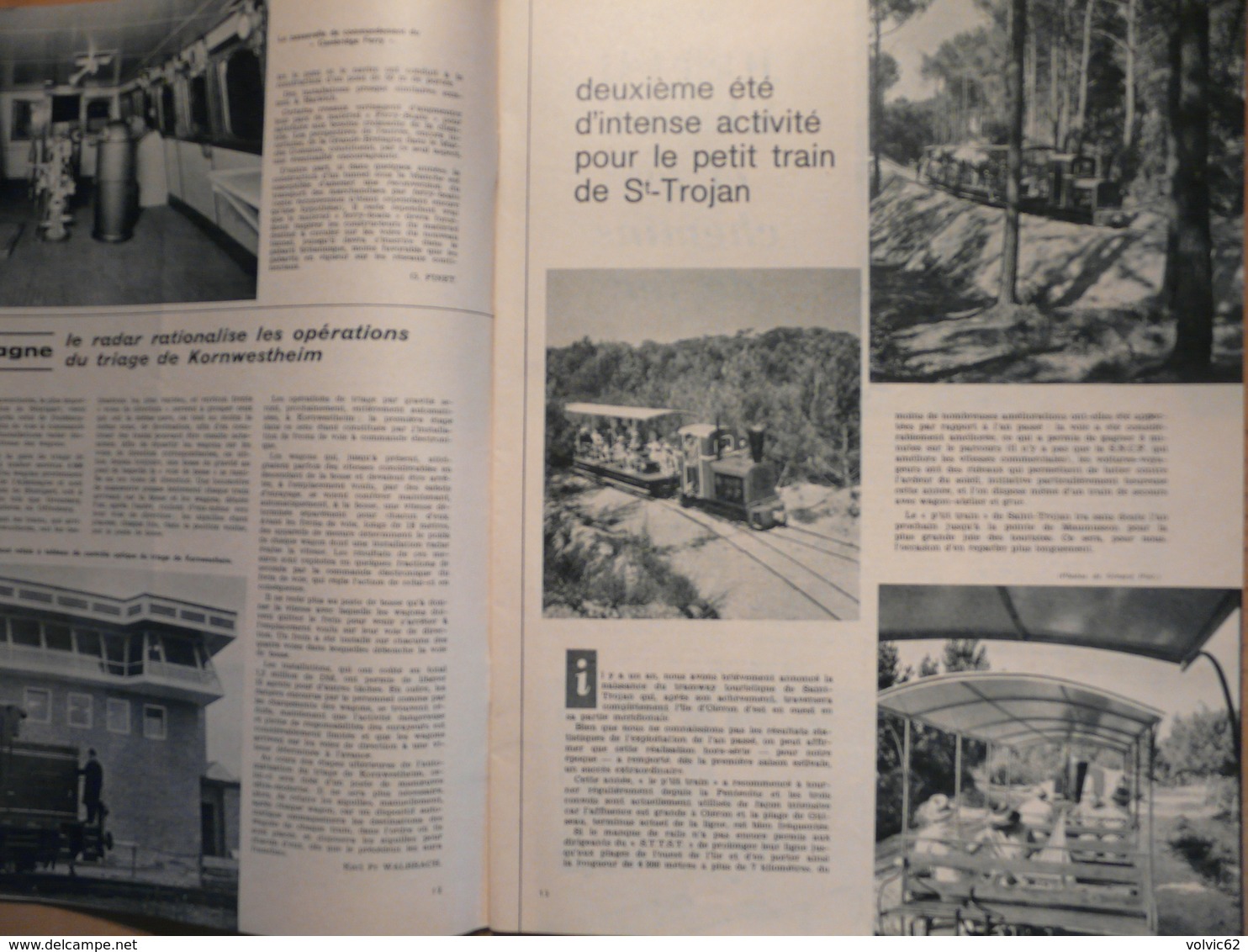 Vie Du Rail 958 1964 Laval Petit Train De St Trojan Aven Armand Funiculaire  Expo Lausanne 1964 - Trains