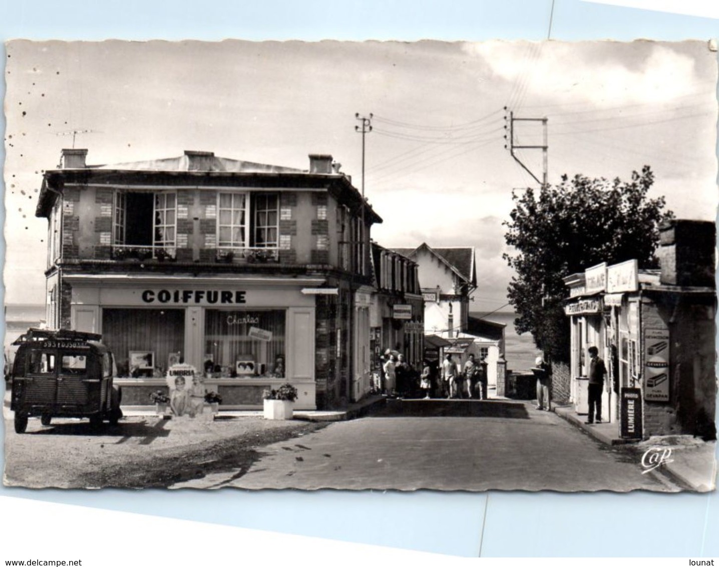 Commerce - COIFFEUR - Saint Pair Sur Mer - Rue De La Plage - Auto Citroen - Magasins - Geschäfte