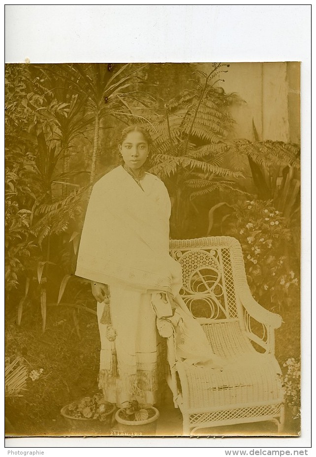 Madagascar Femme Hova DeTananarive Ancienne Photo Ramahandry 1910' - Afrique