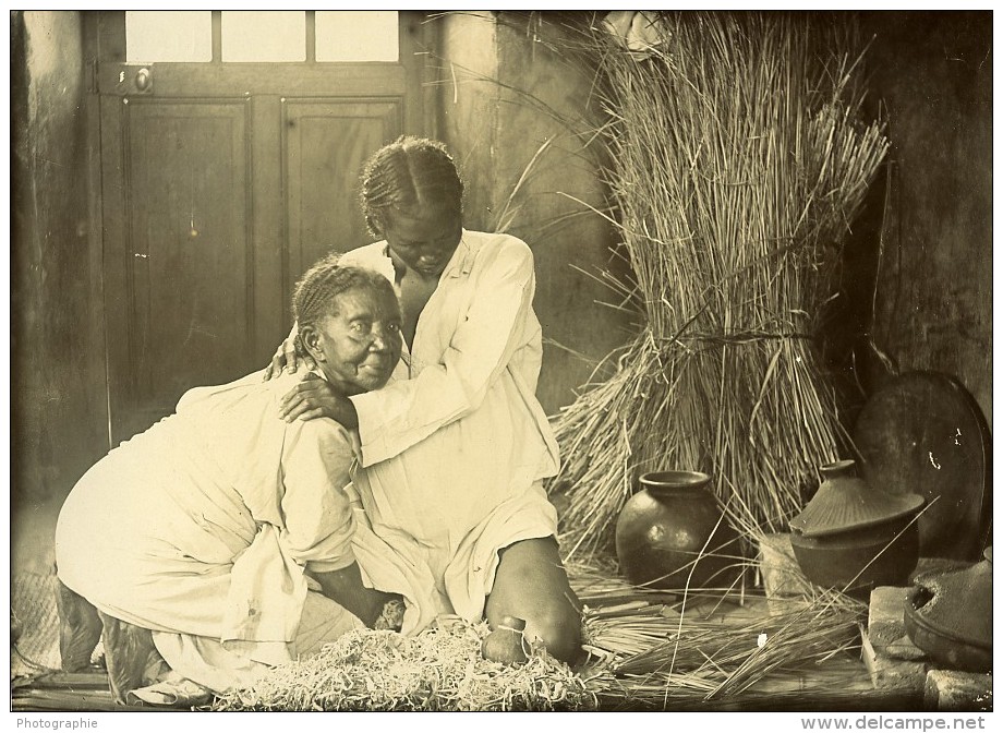 Madagascar Accouchement Malgache Ancienne Photo Ramahandry 1910' - Africa