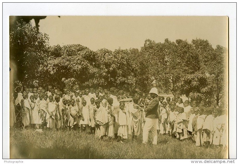 Madagascar Vaccination Des Enfants Sante Publique Ancienne Photo Ramahandry 1910' - Afrique