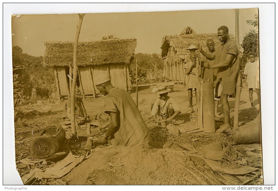 Madagascar Forgerons Malgaches Ancienne Photo Ramahandry 1910' - Afrique