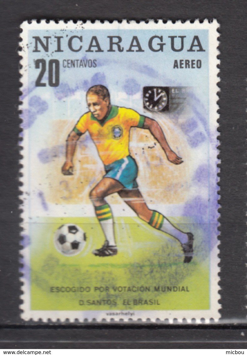 Nicaragua, Foot, Football, Soccer, Coupe Du Monde, World Cup, Horloge, Horlogerie, Clock - 1970 – Mexique