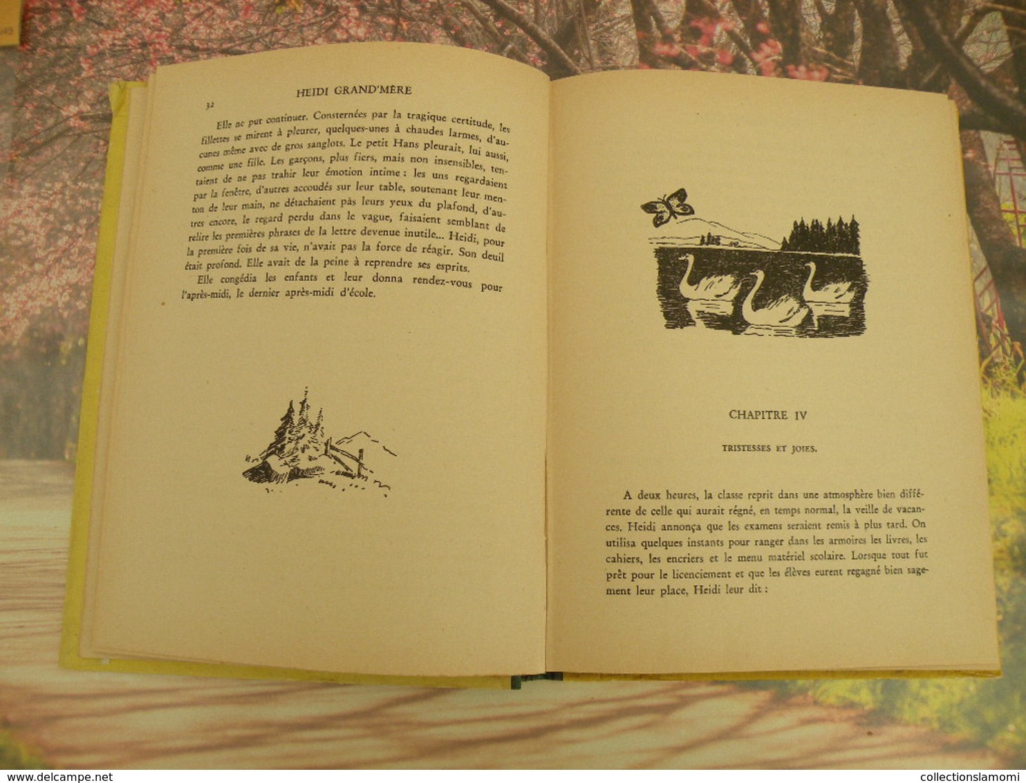 Flammarion > HEIDI GRAND MÈRE > JOHANNA SPYRI - 1950 - 156 pages