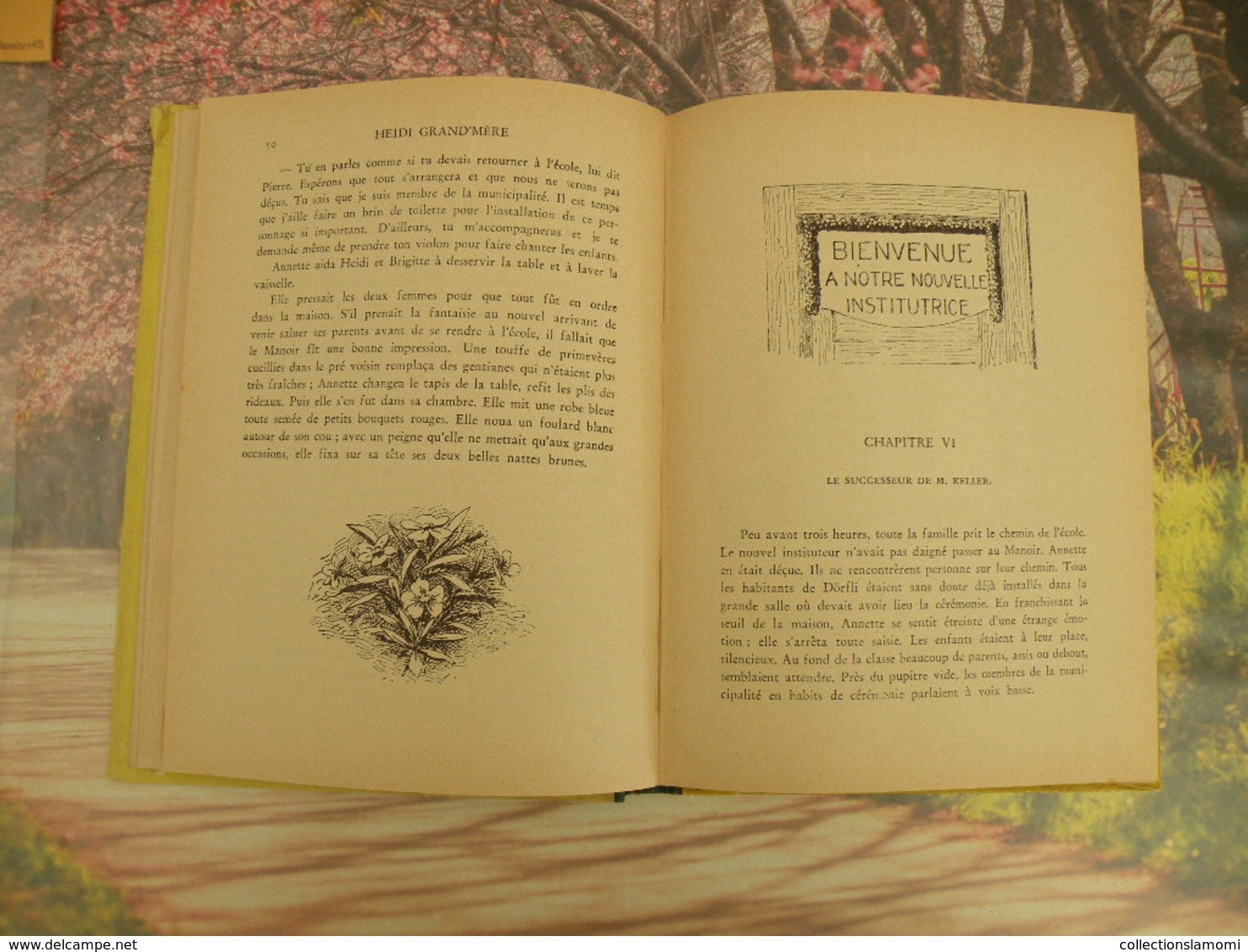 Flammarion > HEIDI GRAND MÈRE > JOHANNA SPYRI - 1950 - 156 pages