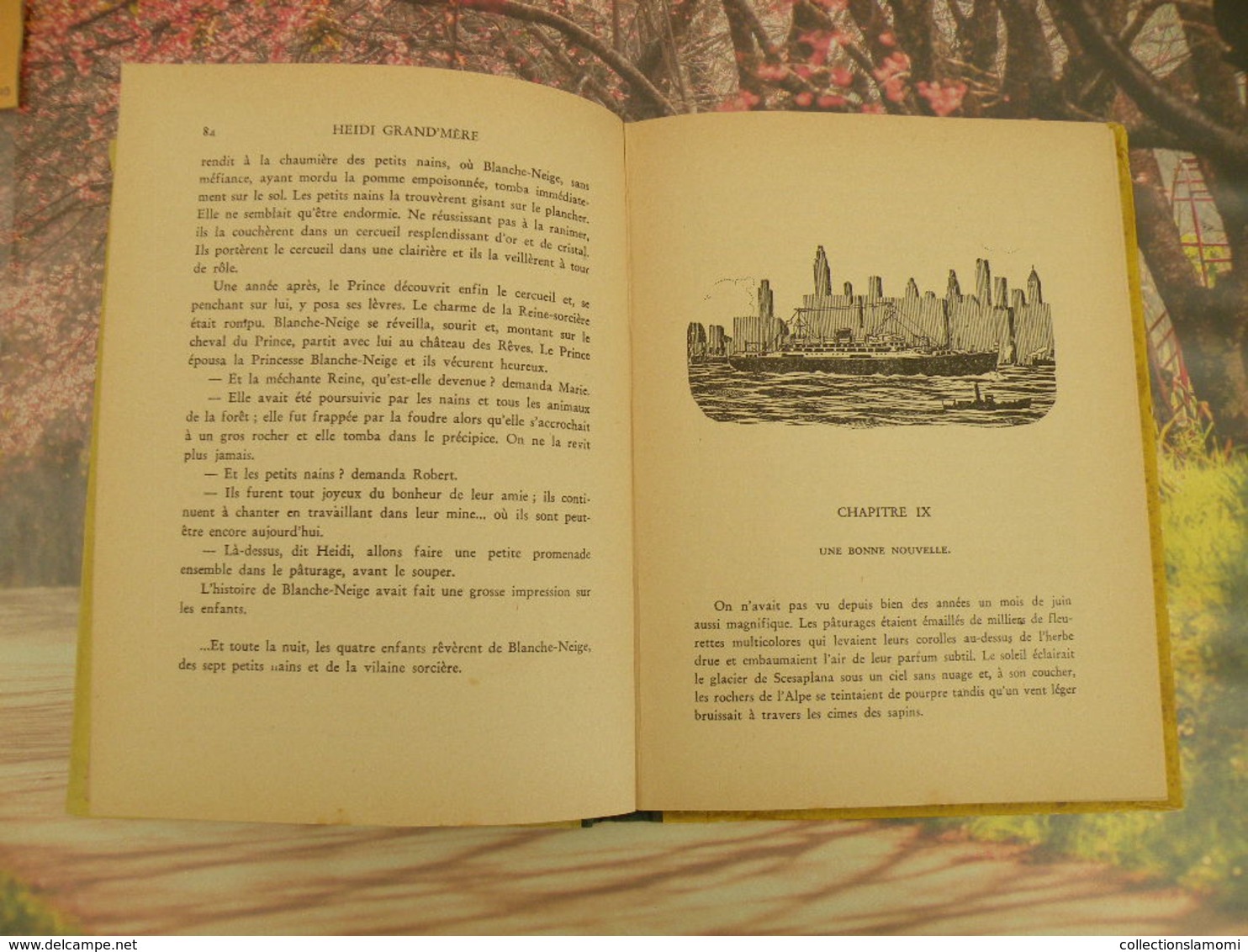 Flammarion > HEIDI GRAND MÈRE > JOHANNA SPYRI - 1950 - 156 pages