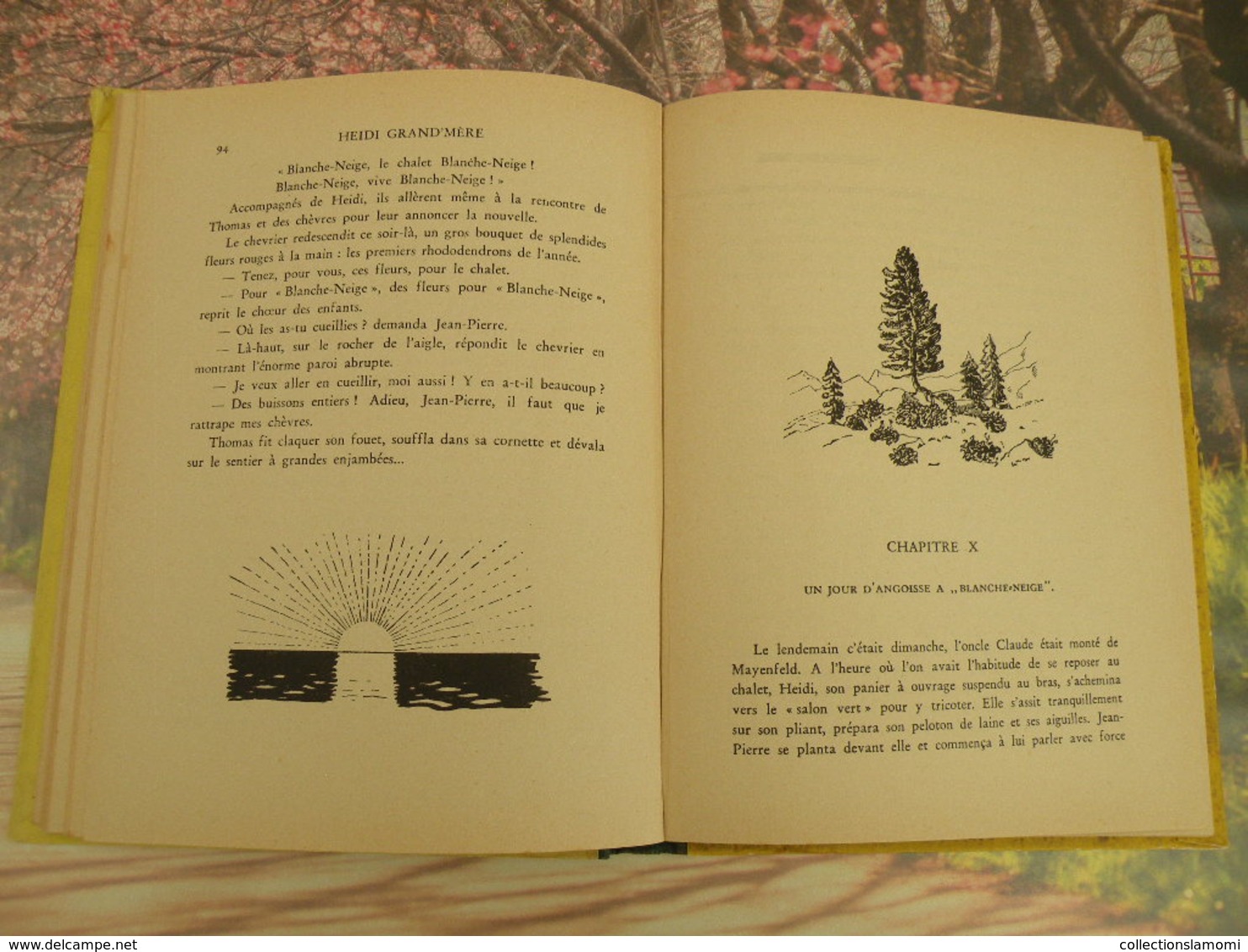 Flammarion > HEIDI GRAND MÈRE > JOHANNA SPYRI - 1950 - 156 pages