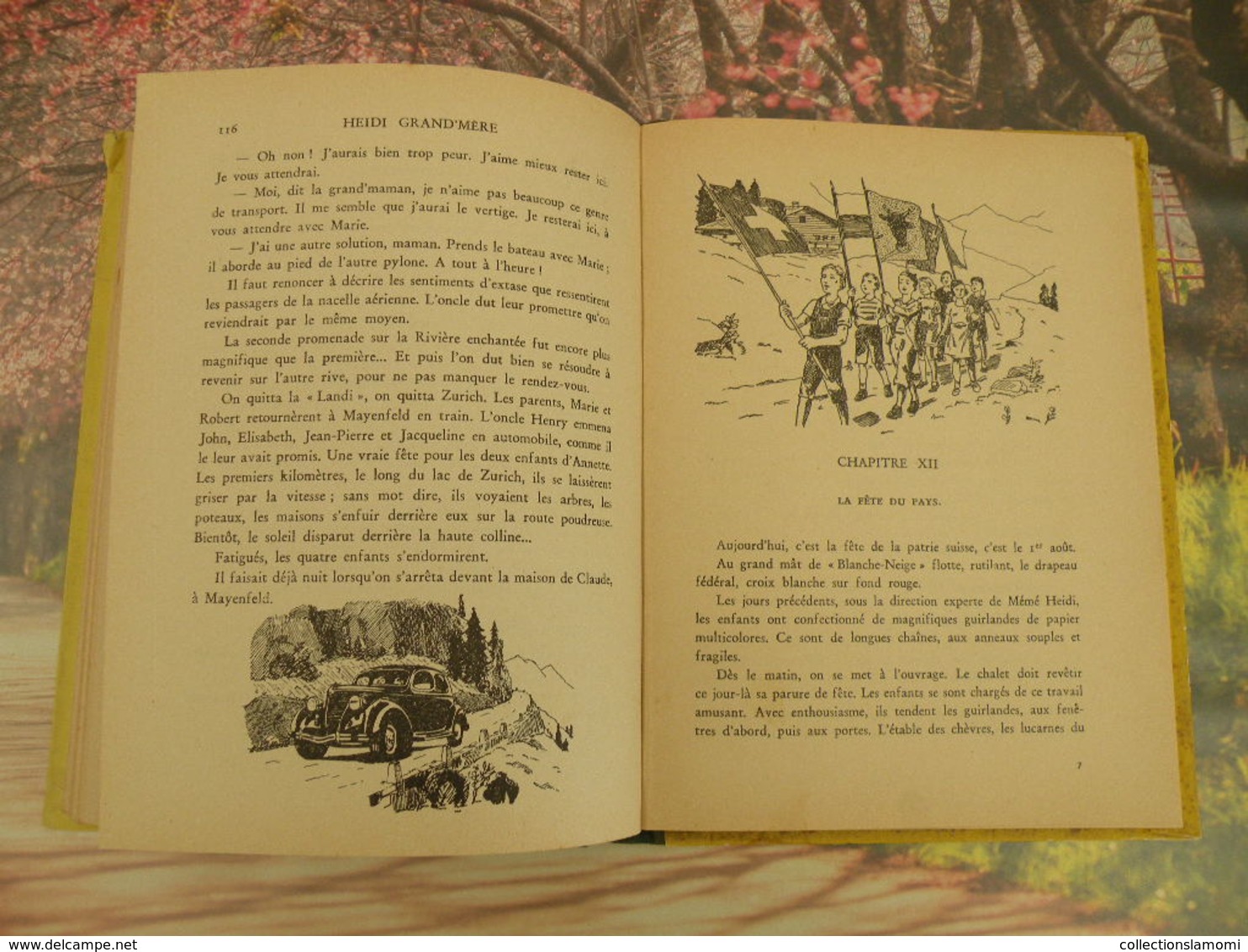 Flammarion > HEIDI GRAND MÈRE > JOHANNA SPYRI - 1950 - 156 pages