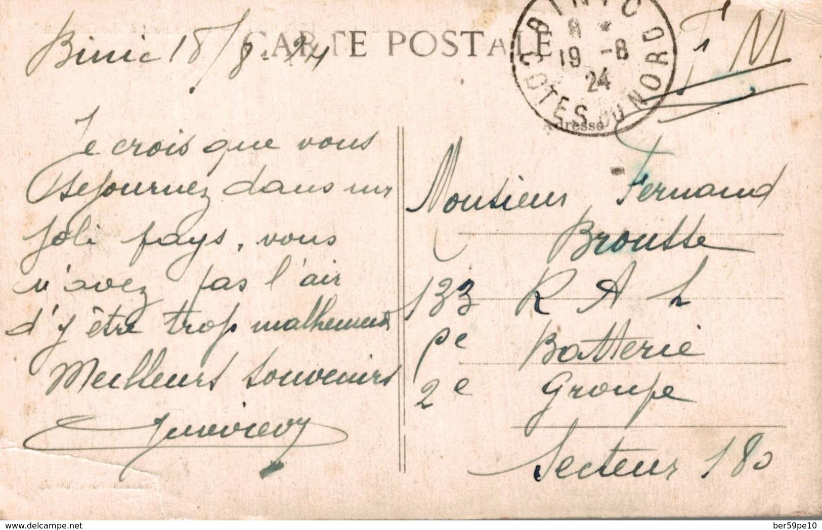 22 BINIC  LANCEMENT D'UNE GOELETTE - Binic