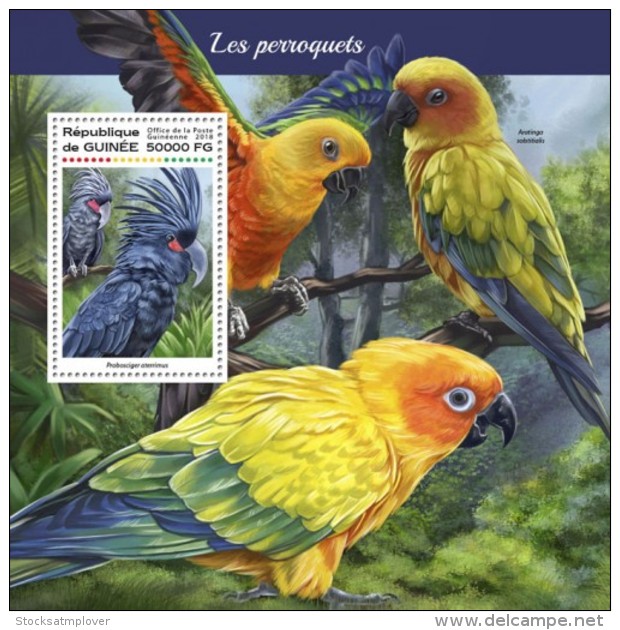 Guinea 2018   Parrots S201806 - Guinea (1958-...)