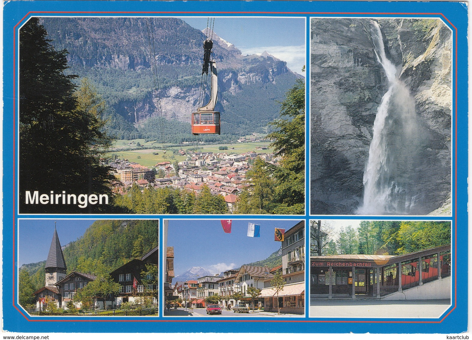 Meiringen - Reichenbachfall -  Luftseilbahn '1 LMPK'  - (Berne/Suisse) - Reichenbach Im Kandertal