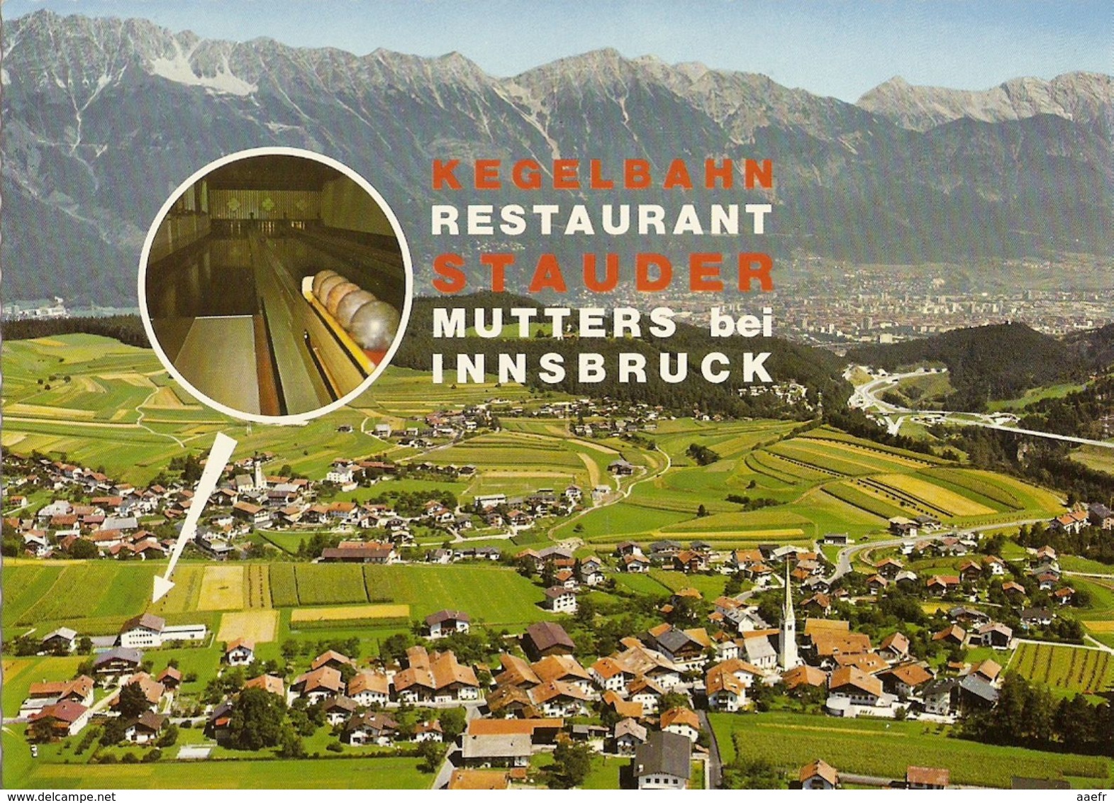 CP Autriche - Mutters, Restaurant Stauber - Tyrol - Mutters