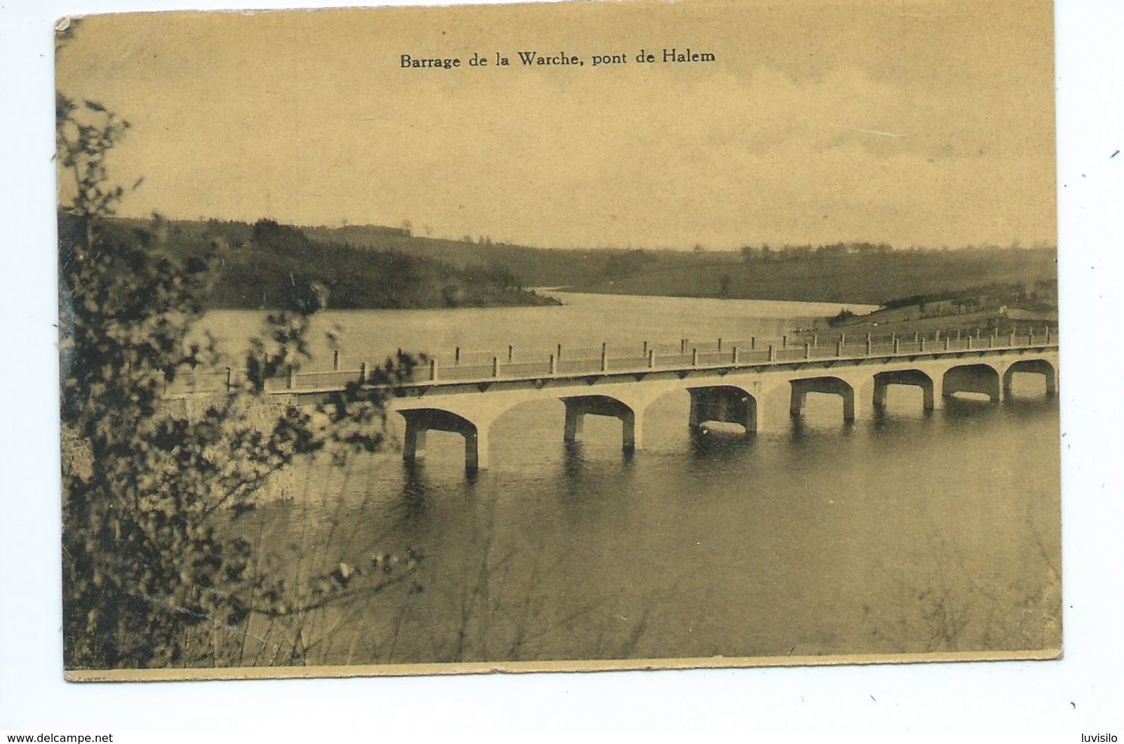 Barrage Warche Pont Halem - Malmedy
