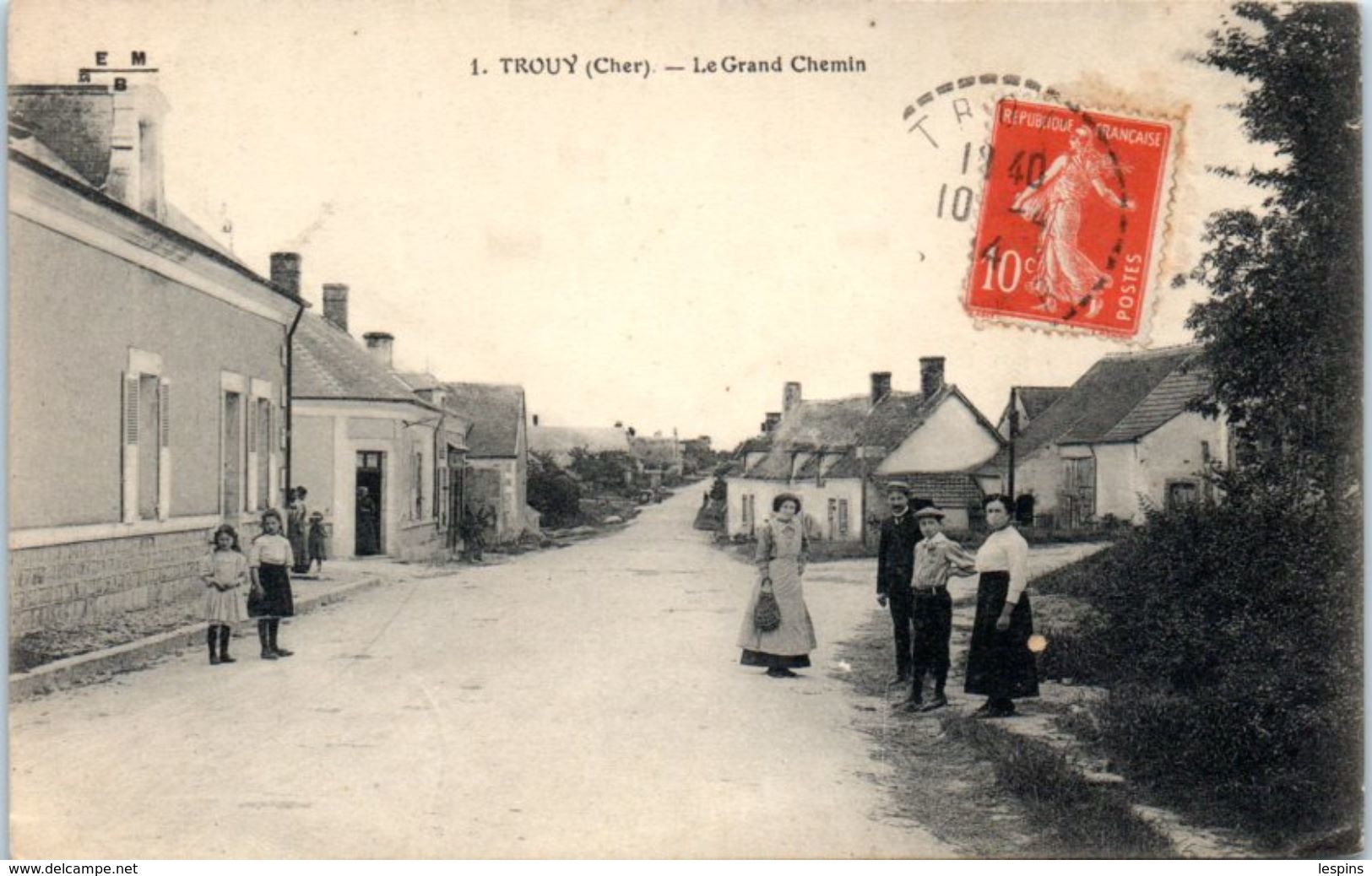 18 - THAUMIERS -- Le Grand Chemin - Thaumiers