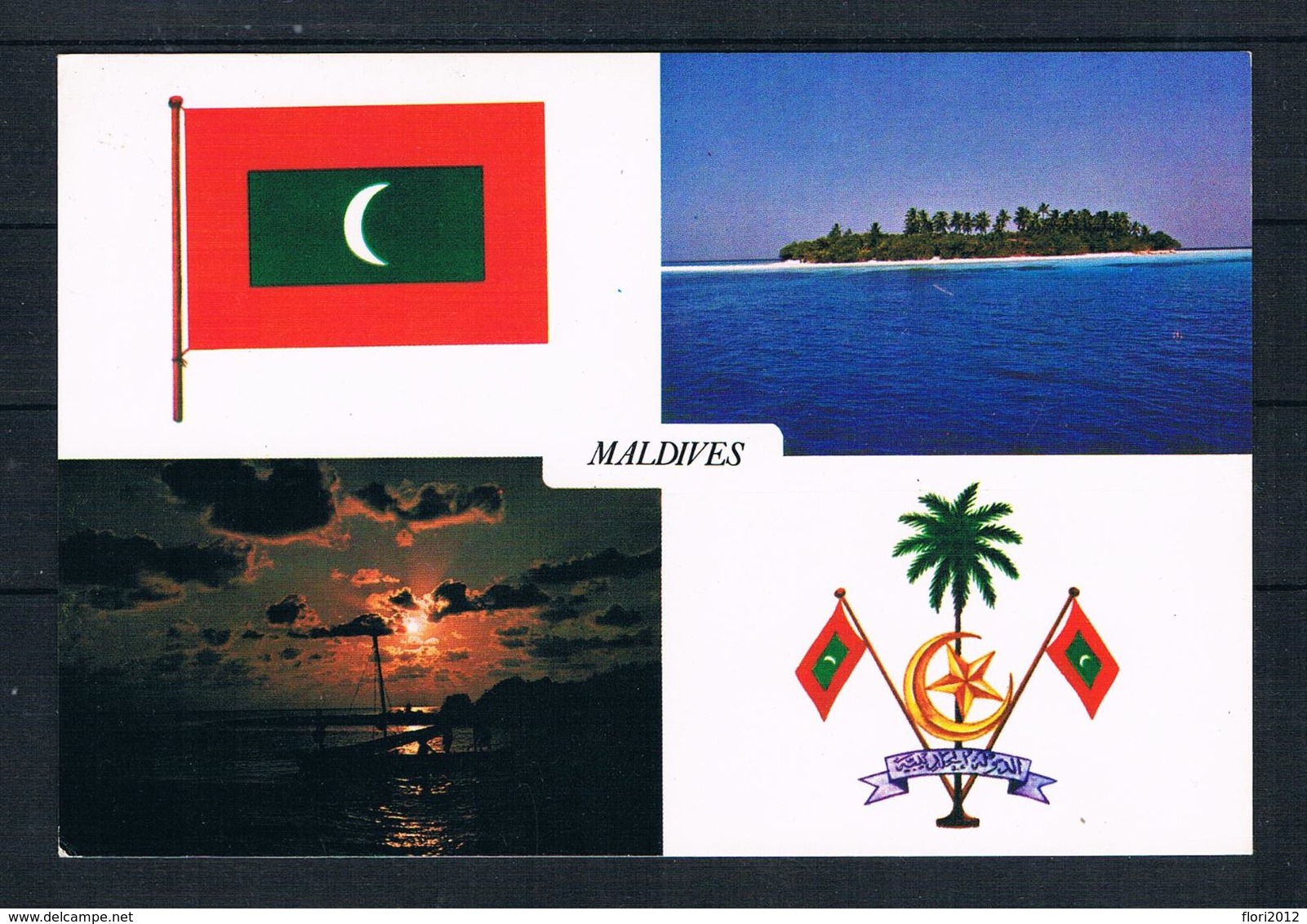 (2407) AK Maldiven - Mehrbildkarte - Maldives