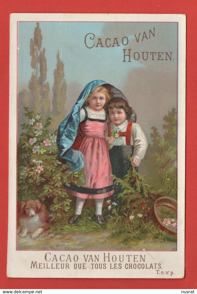 Cacao Van Houten, Grande Chromo, Enfants - Van Houten