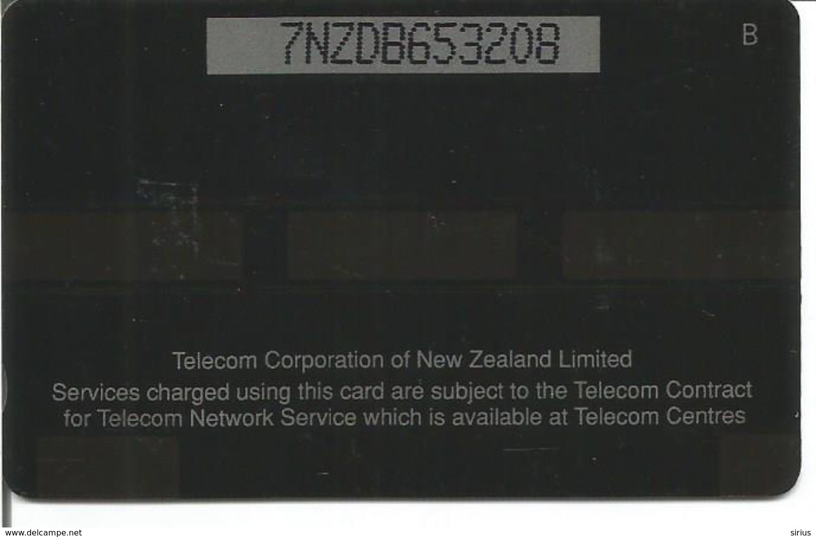 Télécarte De NOUVELLE ZELANDE - Paysage De Bord De Mer 5$ - Nouvelle-Zélande