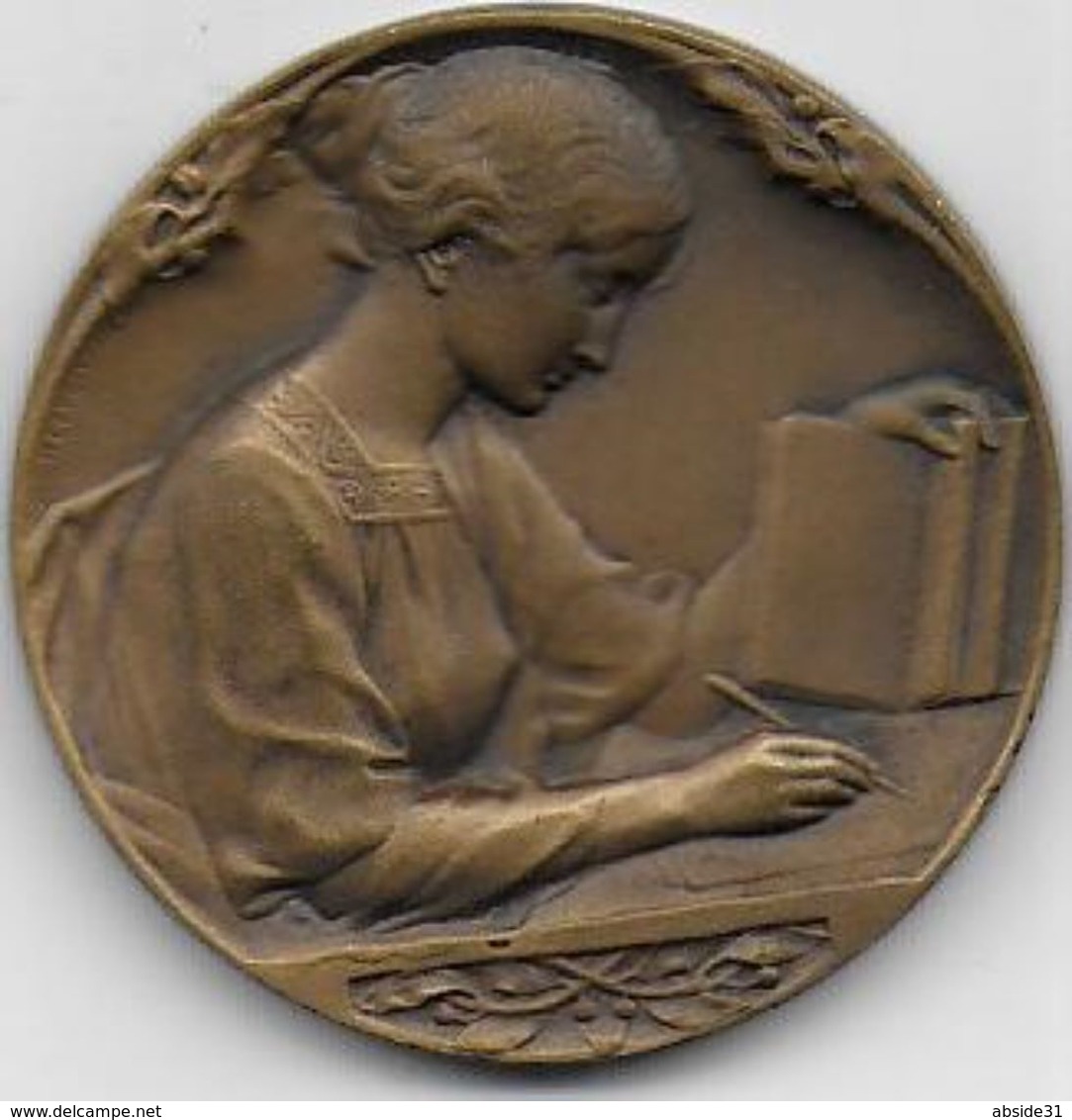 Médaille En Bronze - Caisse Des Ecoles CLAMART - Other & Unclassified