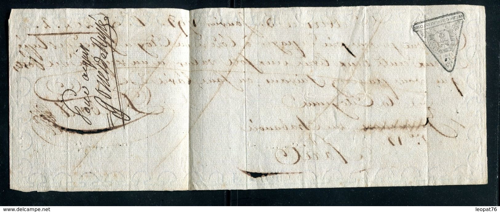 Vieux Papiers - Billet à Ordre De Albert En 1793 Pour Paris - Collections