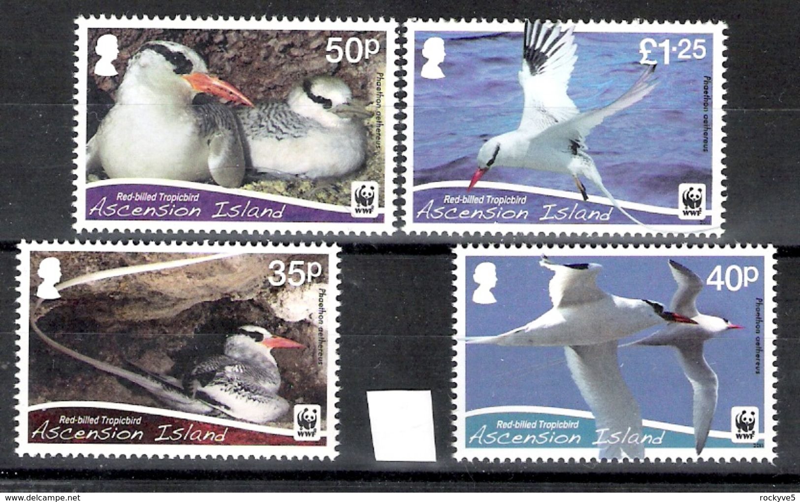 Ascension Island 2011 Red-billed Tropicbirds MNH FV £2.50 - Ascension