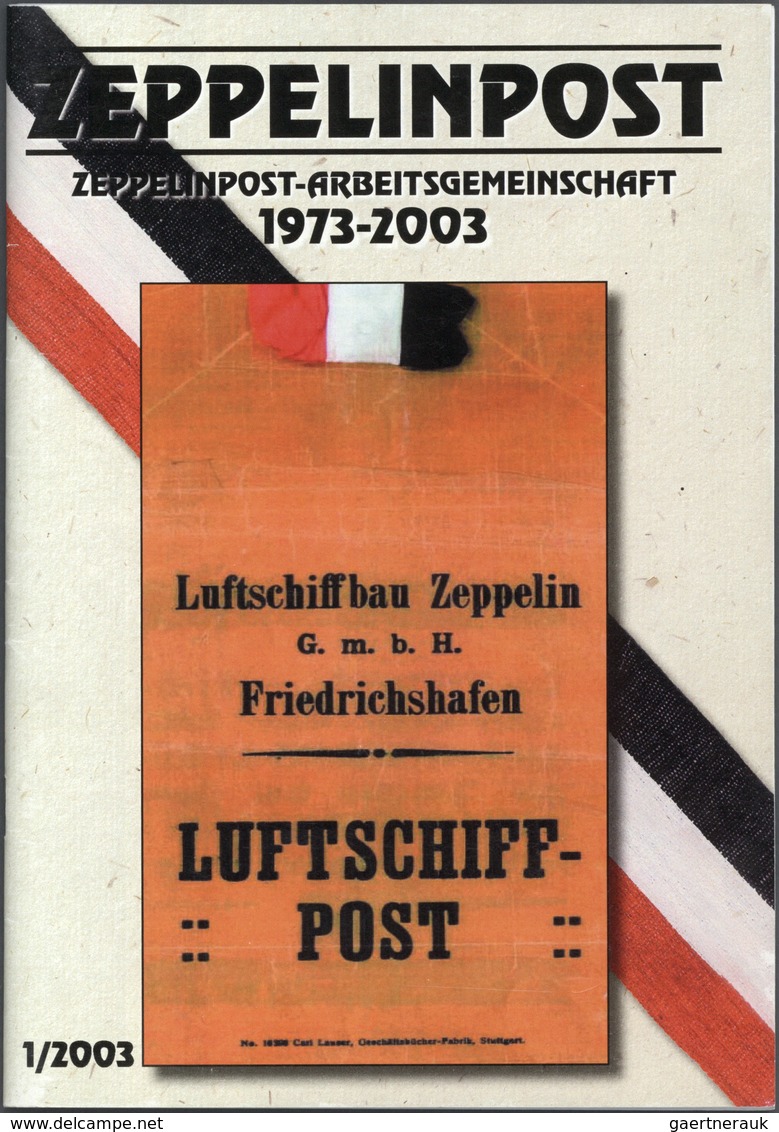 00632 Zeppelinpost Deutschland: 1908, LZ 4, ZEPPELIN MAIL DROPPING BAG. Multiple One Line "Werft-Seemoos". - Airmail & Zeppelin