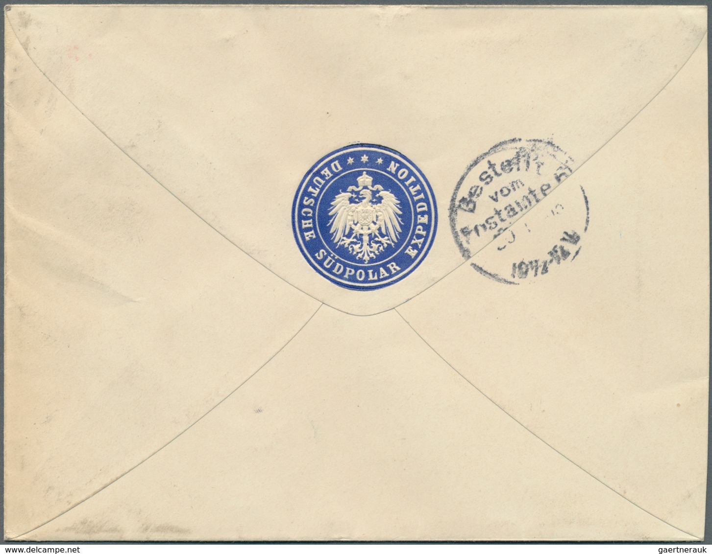 00649 Thematik: Antarktis / Antarctic: 1905, GERMANY, Official Stampless Cover "Reichs-Dienstsache" With P - Other & Unclassified