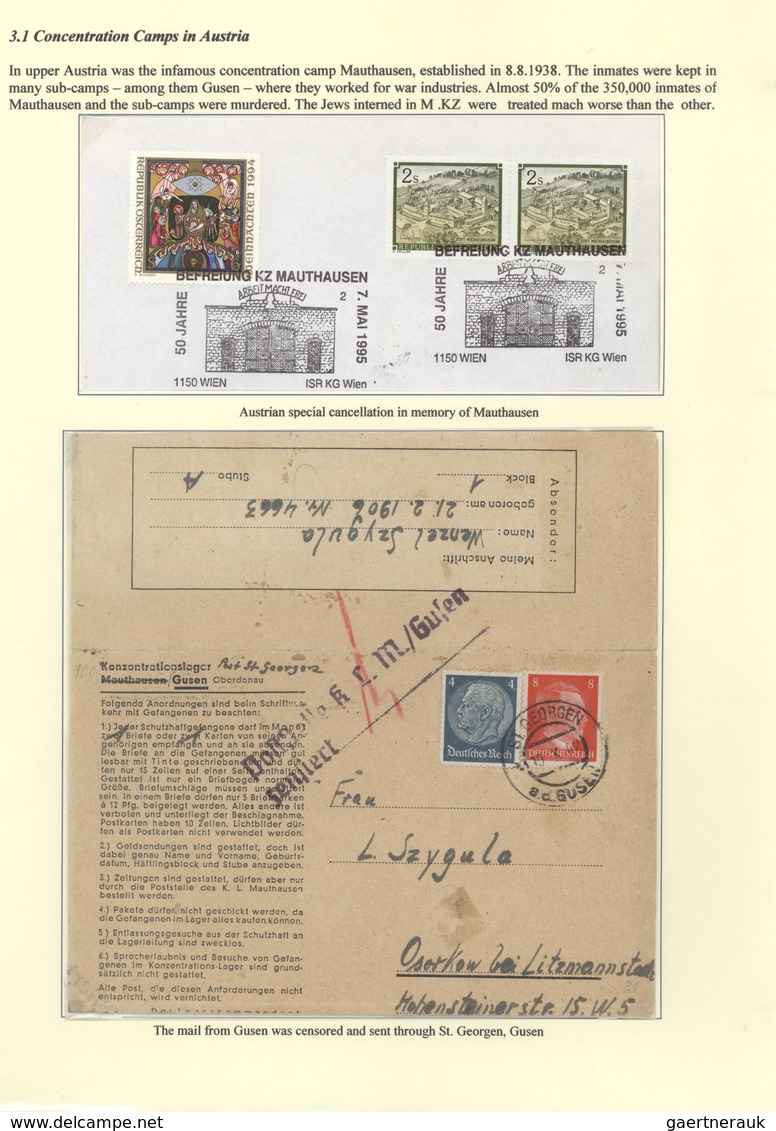 00652 Thematik: Judaika / judaism: "ANTI-SEMITISM AND HOLOCAUST" - THE ARIE LINDENBAUM COLLECTION 1900/201