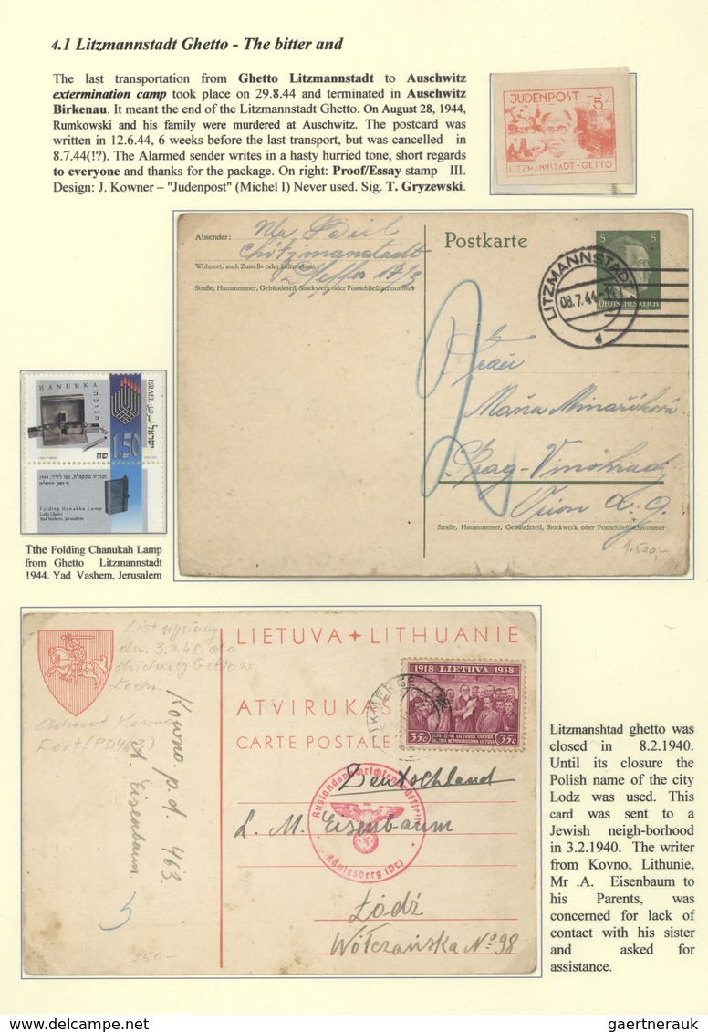 00652 Thematik: Judaika / judaism: "ANTI-SEMITISM AND HOLOCAUST" - THE ARIE LINDENBAUM COLLECTION 1900/201