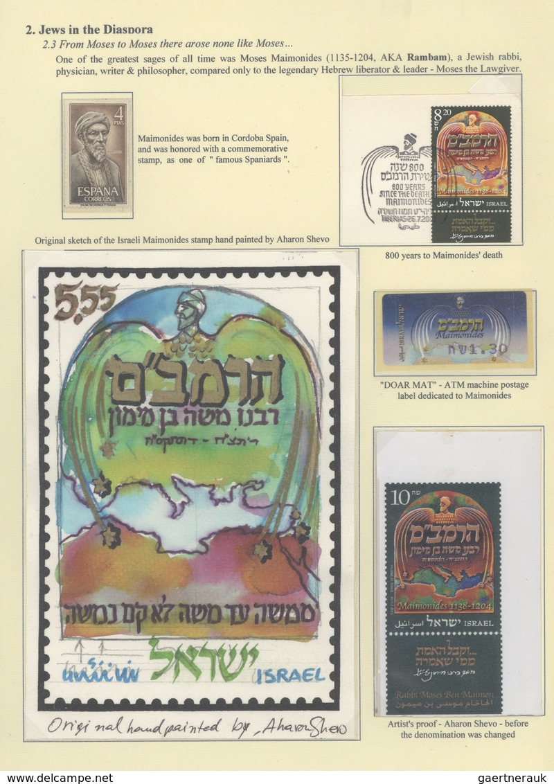 00653 Thematik: Judaika / Judaism: "CHAPTER IN JEWISH HISTORY" - THE HISTORY OF ZIONISM - THE ARIE LINDENB - Joodse Geloof