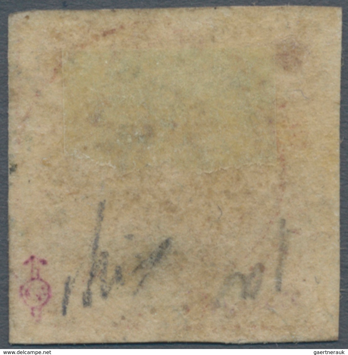 00742 Italien - Altitalienische Staaten: Neapel: 1858, ½ Grana Carmine, Second Plate, Mint With Original G - Napels