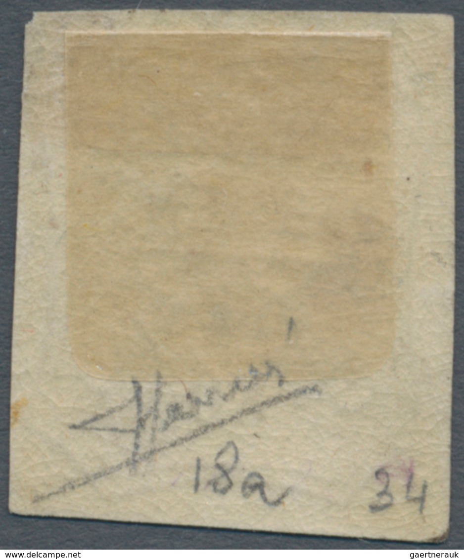 00789 Italien - Altitalienische Staaten: Parma: 1859, Provisorial Government, 80 Cent, Bistre. Position 34 - Parme