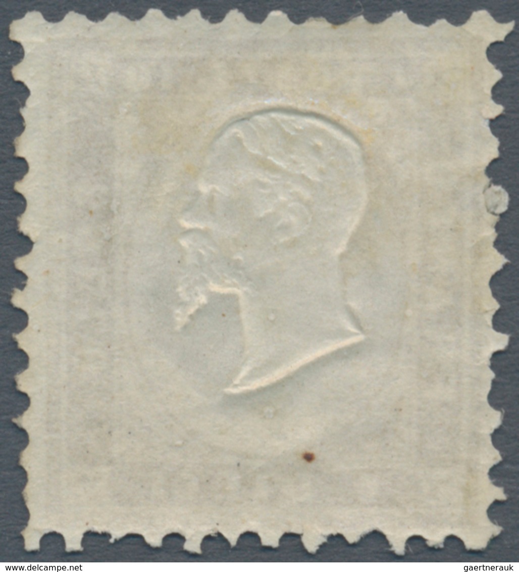 00932 Italien: 1862: 10 Cents Olive Bistre, Perforated 11 1/2 X 12, Mint With Original Gum; With Dr. Avi C - Marcophilie