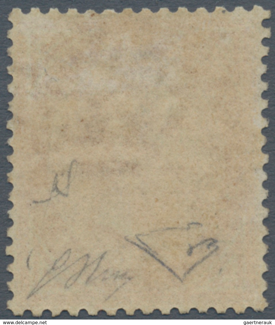 00939 Italien: 1863: 10 Cents, Turin Printing, Excellent Centering And Original Gum. Signed And Certified - Storia Postale