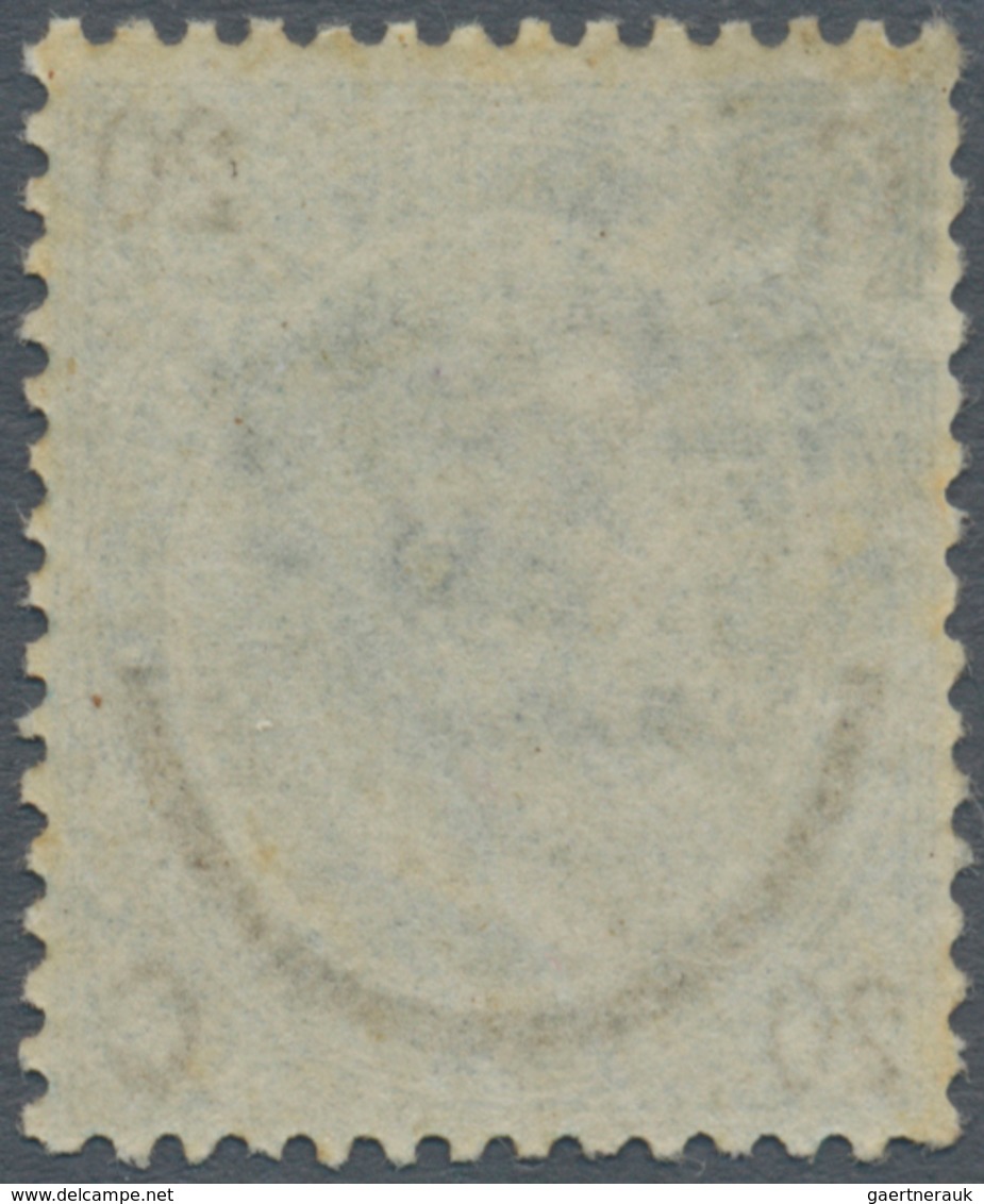 00945 Italien: 1865, 20 Cents On 15 Cents Blue "horseshoe", Second Type, Excellent Centered, MNH. Certific - Marcophilie