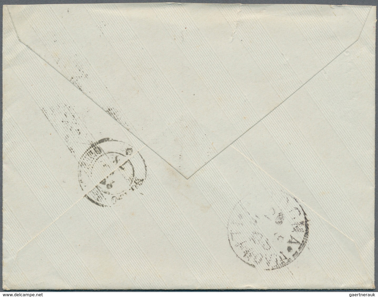 00948 Italien: 1878: Letter With Ornament To The Composer Giuseppe Verdi With 20 C Orange. Nice Private Co - Marcophilia