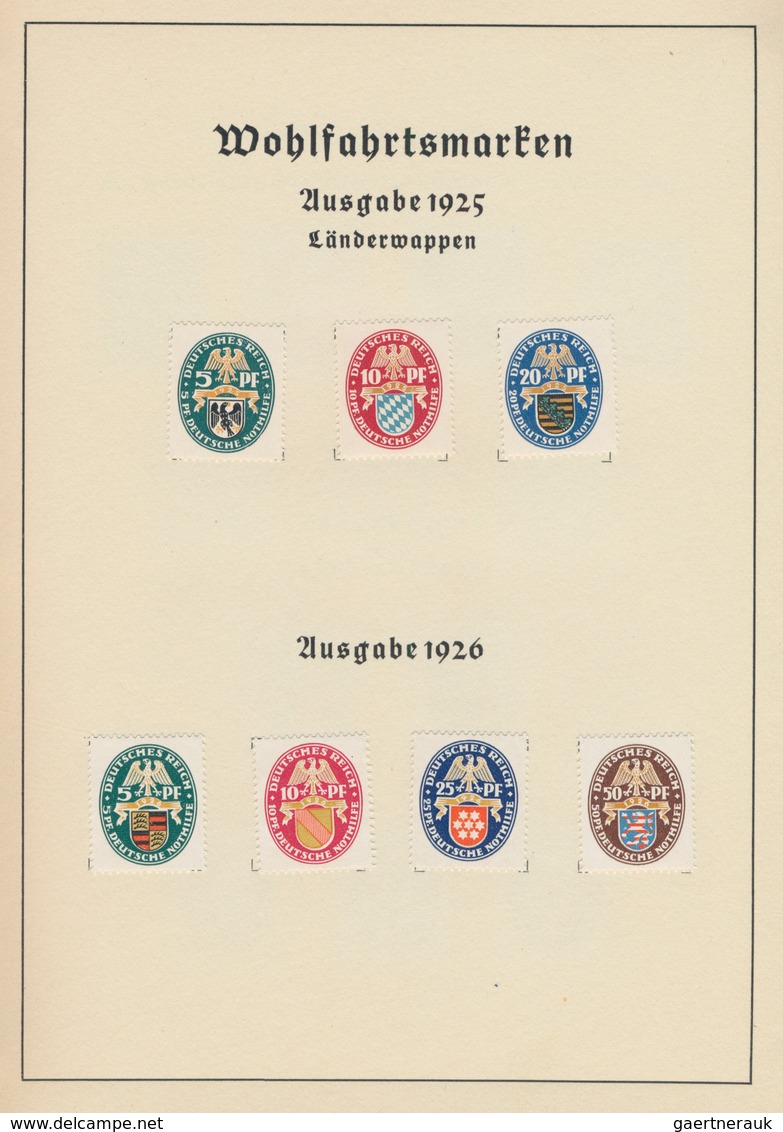 01275 Deutsches Reich - Weimar: 1925 - 1932, Reichspostheft Zum Welttelegraphen- Und Weltfunkkongreß Mit D - Unused Stamps