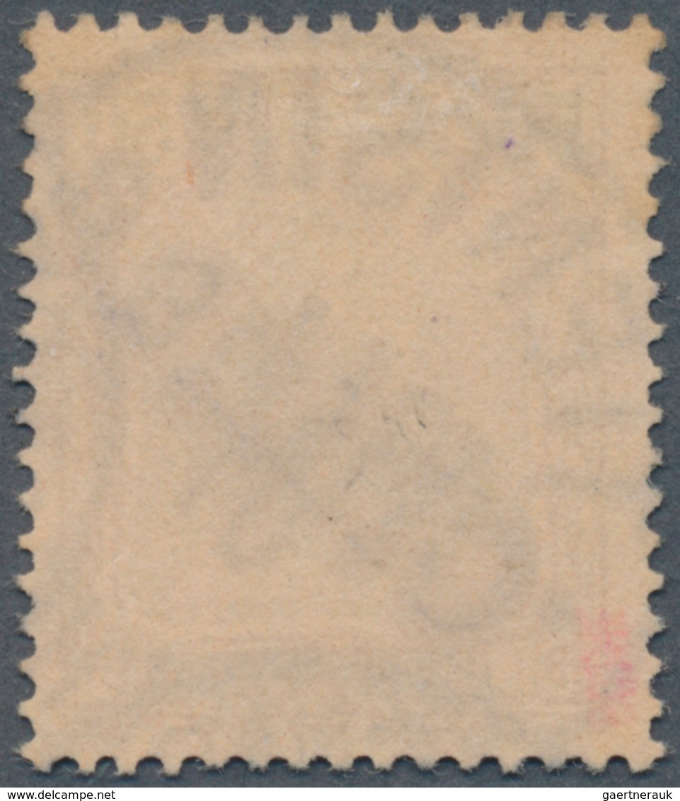 01288 Deutsche Post In China: 1900, Germania 50 Pfg. Mit Handstempelaufdruck, Gestempelt "TIENTSIN 18/1 01 - Deutsche Post In China