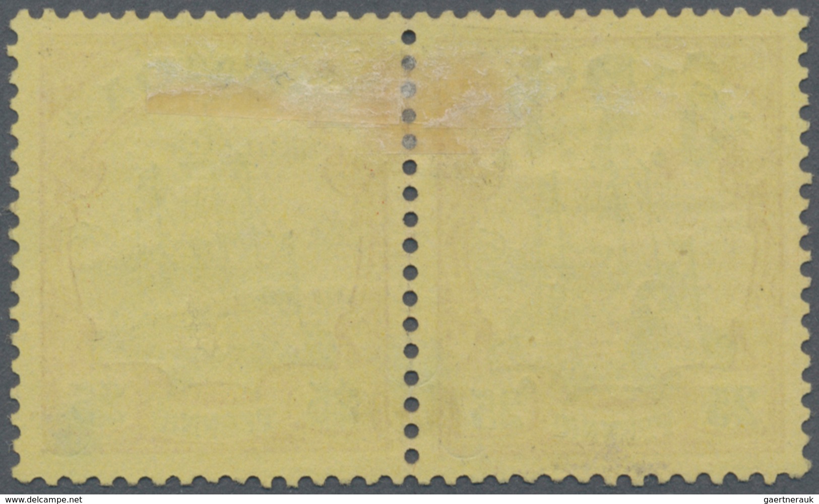 01300 Deutsche Kolonien - Samoa - Britische Besetzung: 1914: 3 D. Auf 25 Pfg., Orange/schwarz/gelb, Ungebr - Samoa