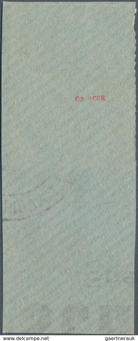 01343 Sudetenland - Konstantinsbad: 1938, 50 Heller Fügner Auf Briefstück, Echt, Mit Zahnfehler Rechts Unt - Région Des Sudètes